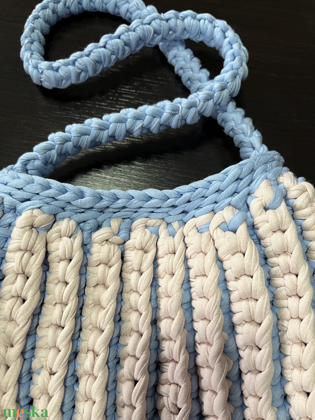 Horgolt táska - táska & tok - kézitáska & válltáska - kézitáska - Meska.hu