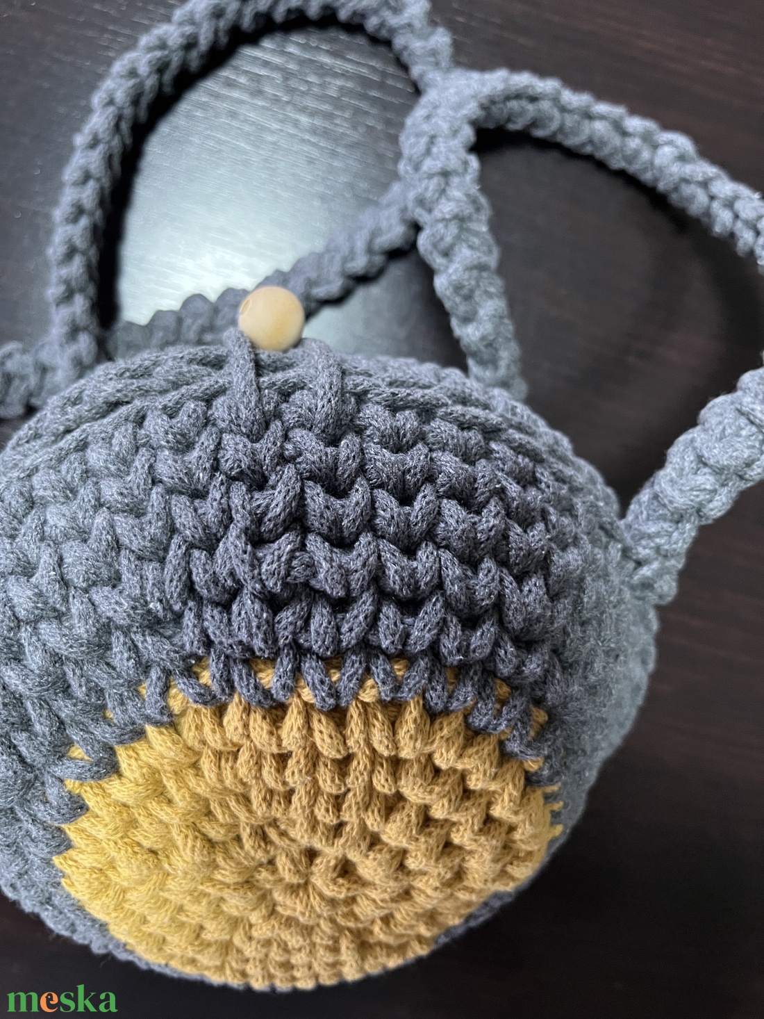 Horgolt válltáska - táska & tok - kézitáska & válltáska - kézitáska - Meska.hu