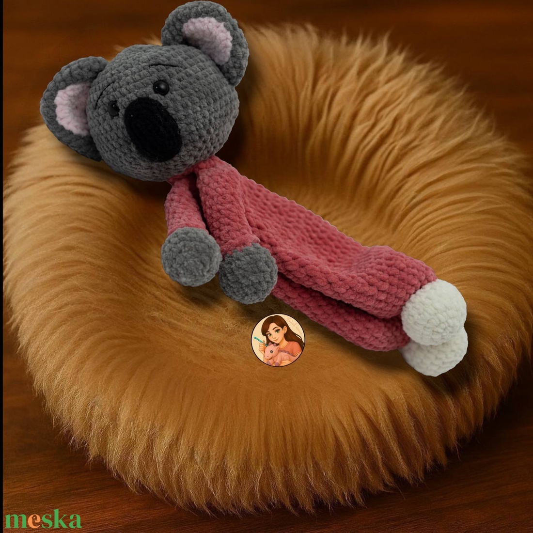 Szunyóka, a pizsamás koala - játék & sport - 3 éves kor alattiaknak - alvóka & rongyi - Meska.hu
