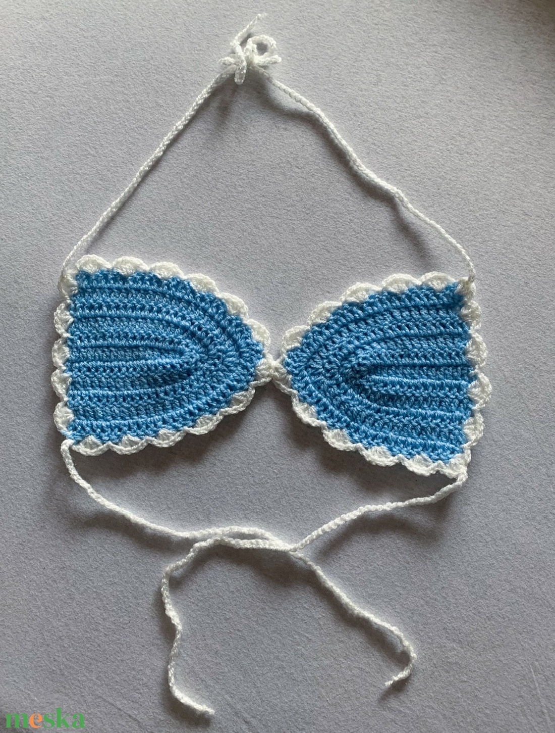 Horgolt csinos női bikini felső  - ruha & divat - női ruha - fürdőruha & fehérnemű - Meska.hu