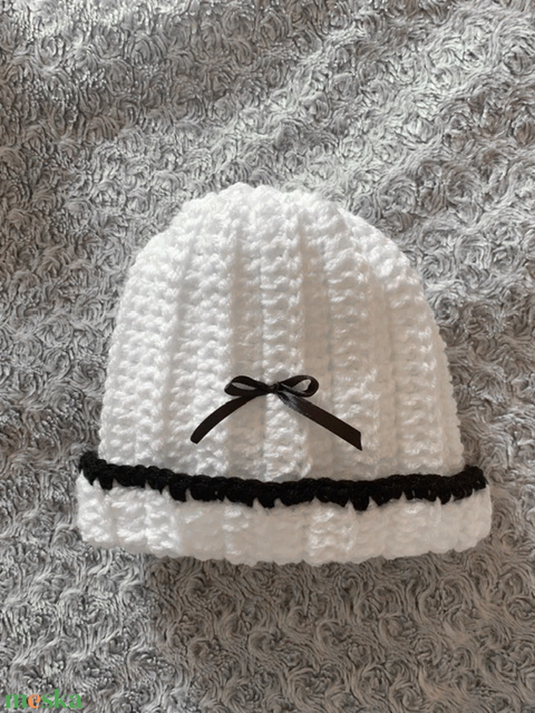 Horgolt masnis beanie sapka - ruha & divat - sál, sapka, kendő - sapka - Meska.hu Horgolt masnis beanie sapka - ruha & divat - sál, sapka, kendő - sapka - Meska.hu