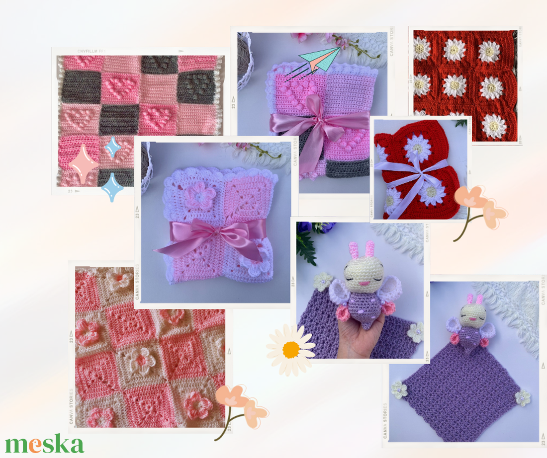 Horgolt baba mystery box - játék & sport - babalátogató ajándékcsomag - Meska.hu Horgolt baba mystery box - játék & sport - babalátogató ajándékcsomag - Meska.hu