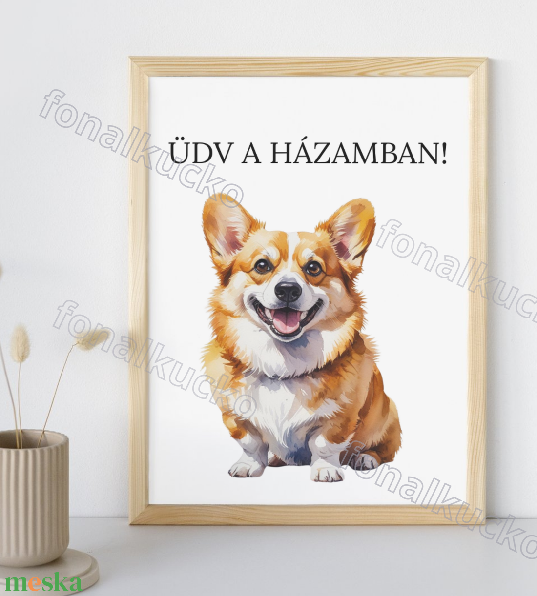 Nyomtatható kutyás falikép corgi - otthon & életmód - dekoráció - kép & falikép - poszter - Meska.hu Nyomtatható kutyás falikép corgi - otthon & életmód - dekoráció - kép & falikép - poszter - Meska.hu