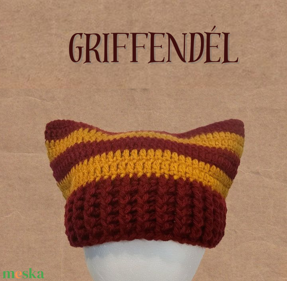 Horgolt Harry Potter Roxforti házak sapka fülekkel - ruha & divat - sál, sapka, kendő - sapka - Meska.hu Horgolt Harry Potter Roxforti házak sapka fülekkel - ruha & divat - sál, sapka, kendő - sapka - Meska.hu