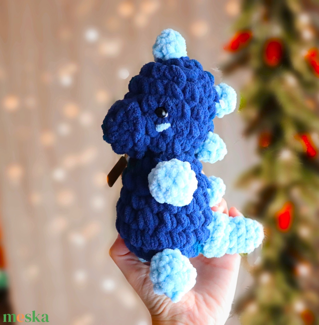 Horgolt plüss dínó gyerekeknek - játék & sport - plüssállat & játékfigura - plüss dínók - Meska.hu