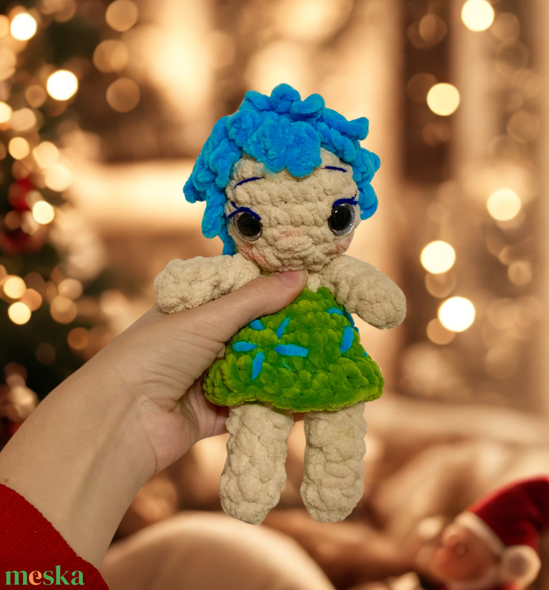 Horgolt Agymanók Derű amigurumi baba  - játék & sport - plüssállat & játékfigura - plüss mesefigurák - Meska.hu