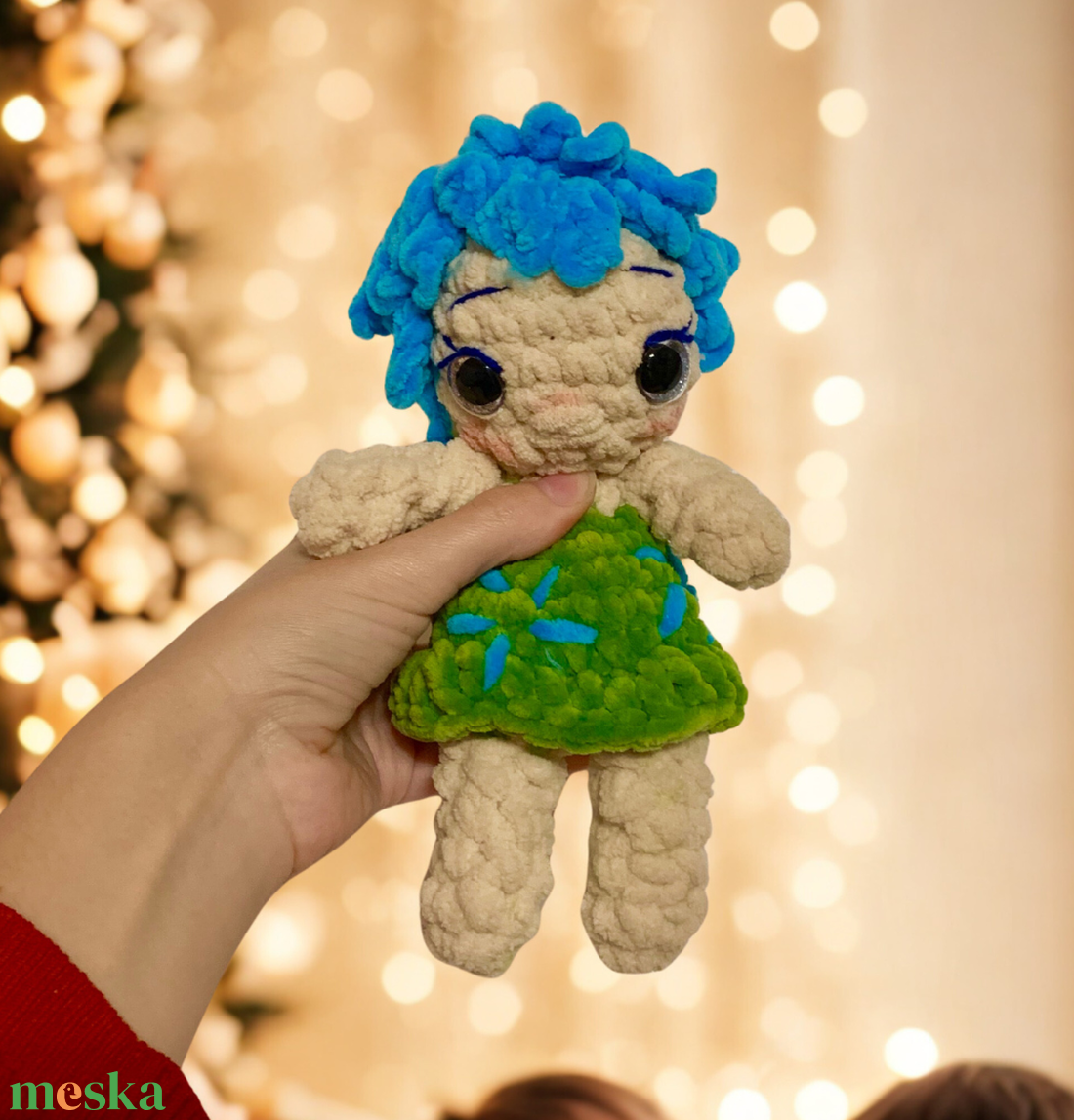 Horgolt Agymanók Derű amigurumi baba  - játék & sport - plüssállat & játékfigura - plüss mesefigurák - Meska.hu