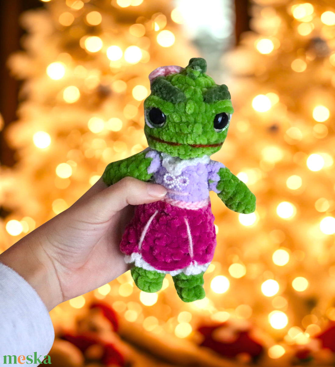 Horgolt Pascal plüss gyerekeknek - játék & sport - plüssállat & játékfigura - plüss mesefigurák - Meska.hu