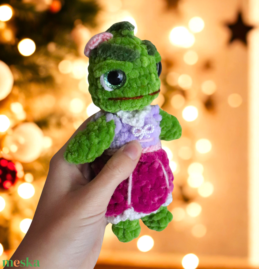 Horgolt Pascal plüss gyerekeknek - játék & sport - plüssállat & játékfigura - plüss mesefigurák - Meska.hu