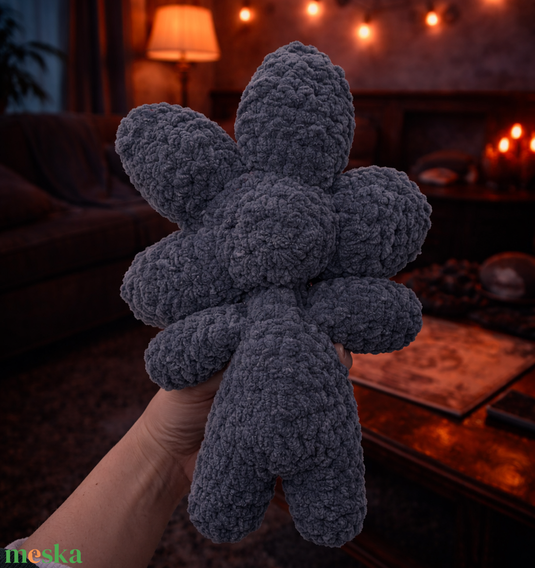 Horgolt demogorgon inspirálta puha plüss  - játék & sport - plüssállat & játékfigura - más figura - Meska.hu