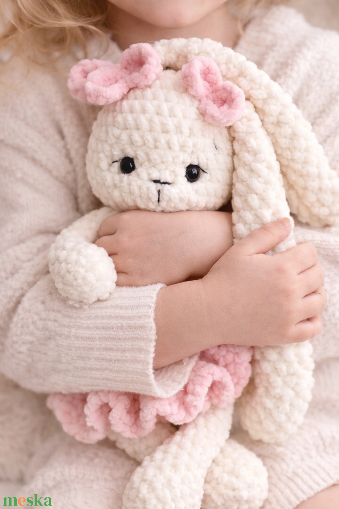 Horgolt alvóka macik több színben - játék & sport - plüssállat & játékfigura - nyuszi - Meska.hu
