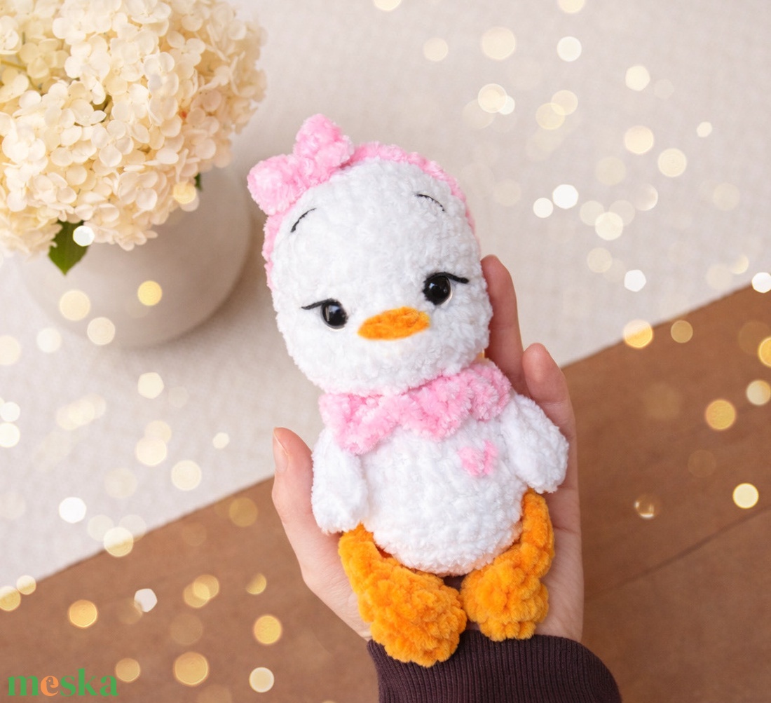 Horgolt húsvéti kis csibe plüss gyerekeknek - játék & sport - plüssállat & játékfigura - nyuszi - Meska.hu