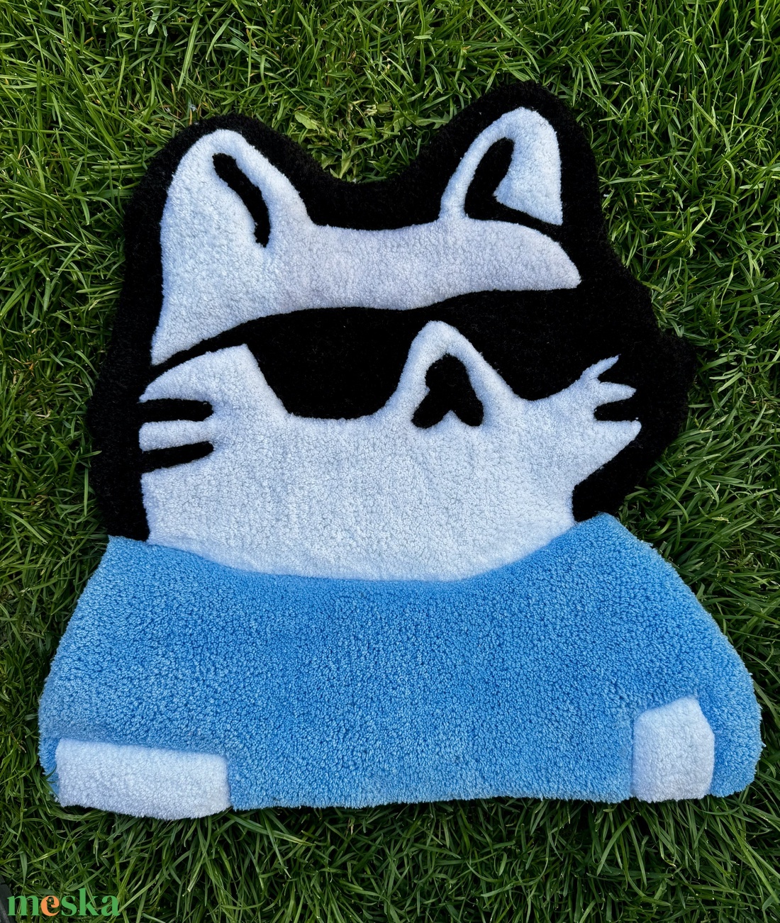 Macska szőnyeg - otthon & életmód - lakástextil - szőnyeg - más típusú szőnyeg - Meska.hu