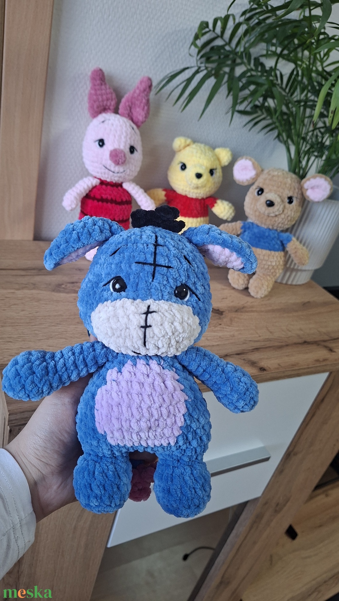 Horgolt füles - játék & sport - plüssállat & játékfigura - más figura - Meska.hu