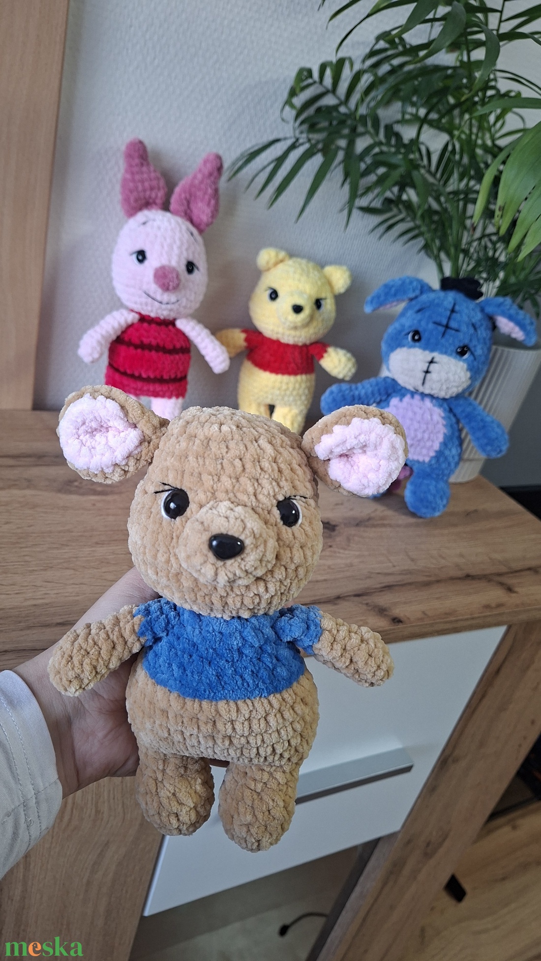 Horgolt Zsebibaba - játék & sport - plüssállat & játékfigura - más figura - Meska.hu