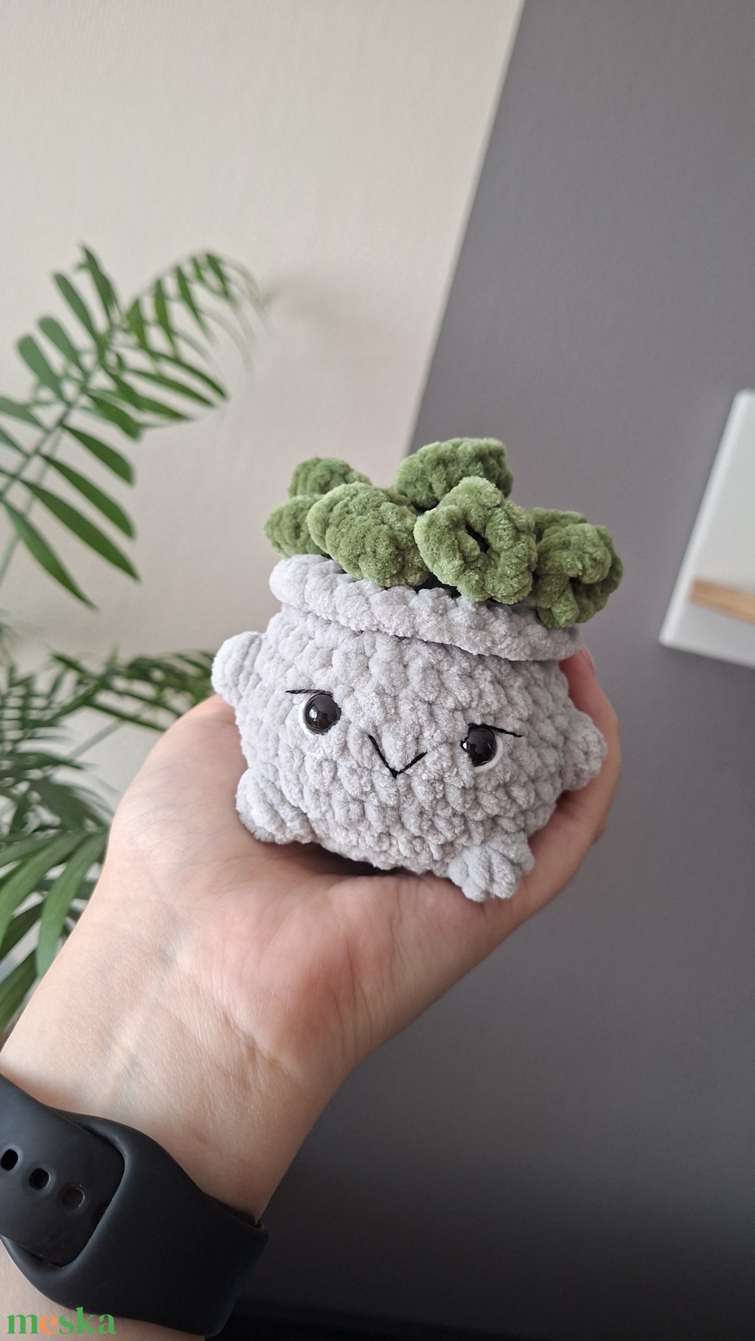 Cserepes virág horgolásminta - diy (csináld magad) - szabásminta, útmutató - horgolási minta - Meska.hu