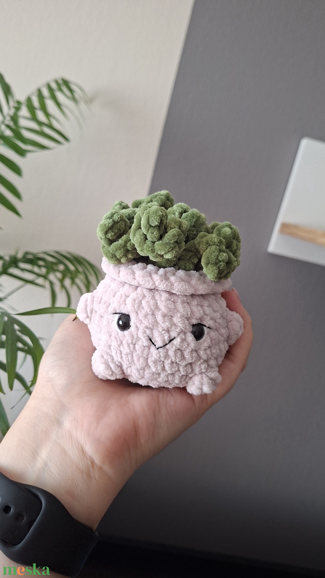 Cserepes virág horgolásminta - diy (csináld magad) - szabásminta, útmutató - horgolási minta - Meska.hu