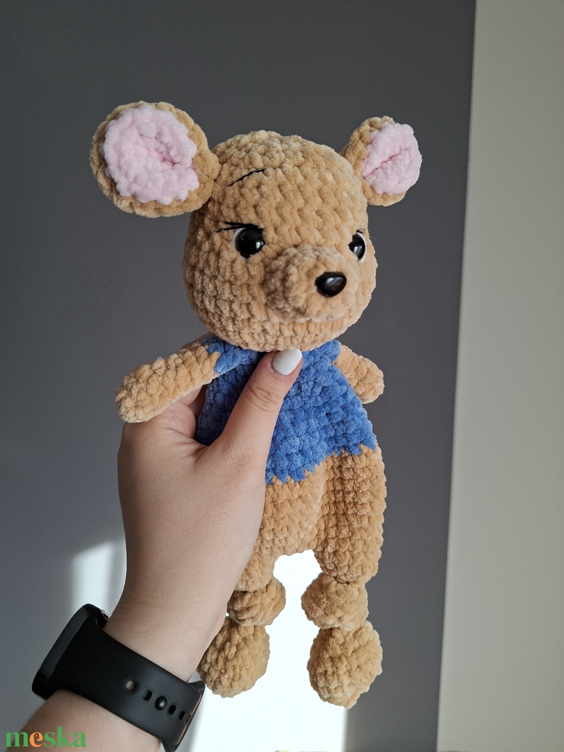 Horgolt Zsebibaba, Malacka, Micimackó alvópajti - játék & sport - plüssállat & játékfigura - más figura - Meska.hu