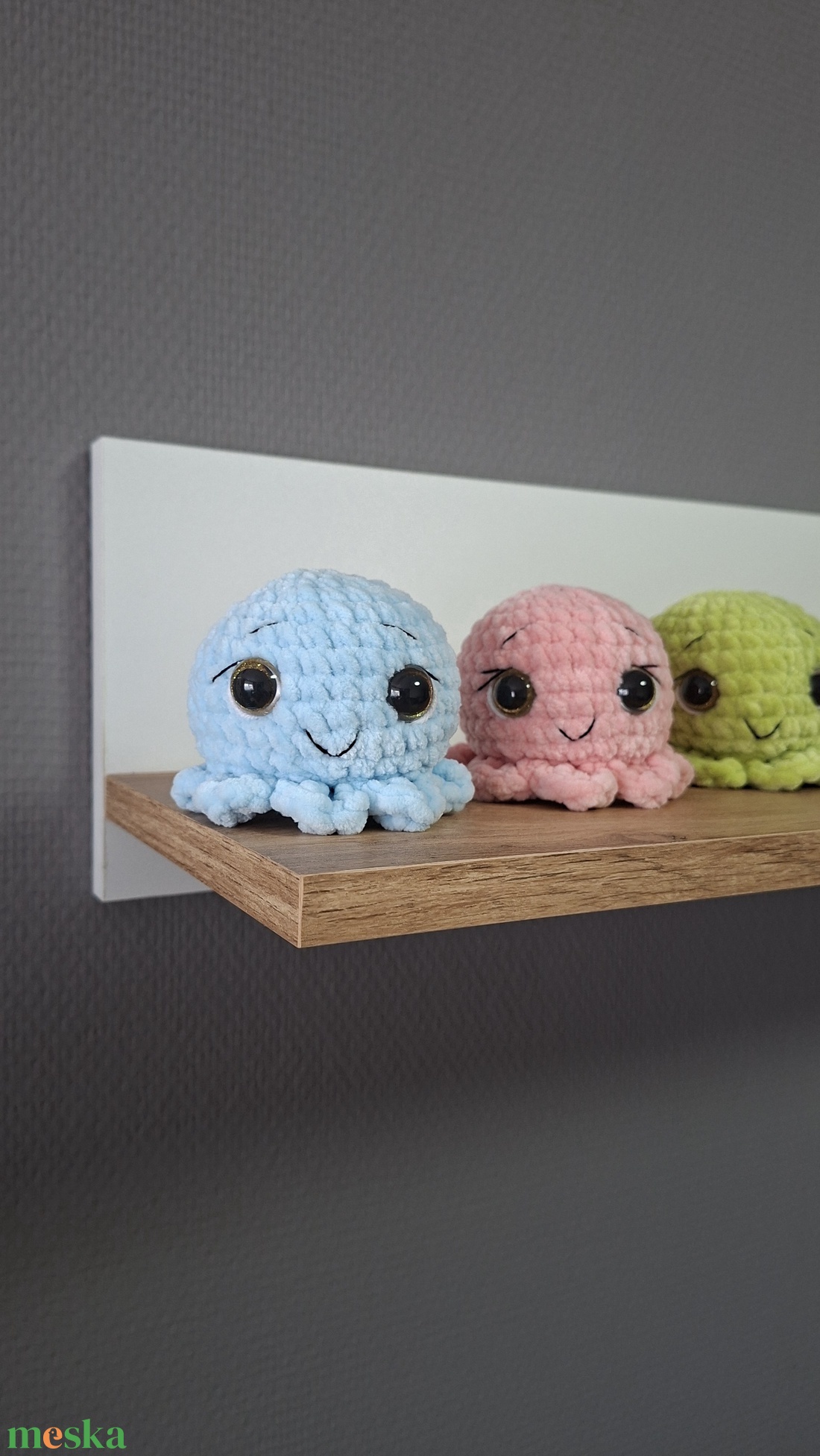 Horgolt polip - játék & sport - plüssállat & játékfigura - más figura - Meska.hu