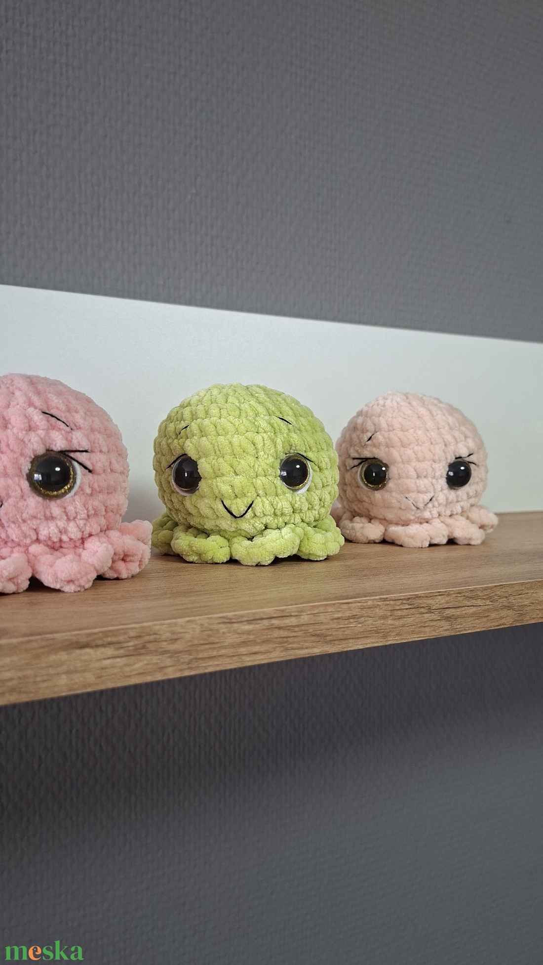 Horgolt polip - játék & sport - plüssállat & játékfigura - más figura - Meska.hu