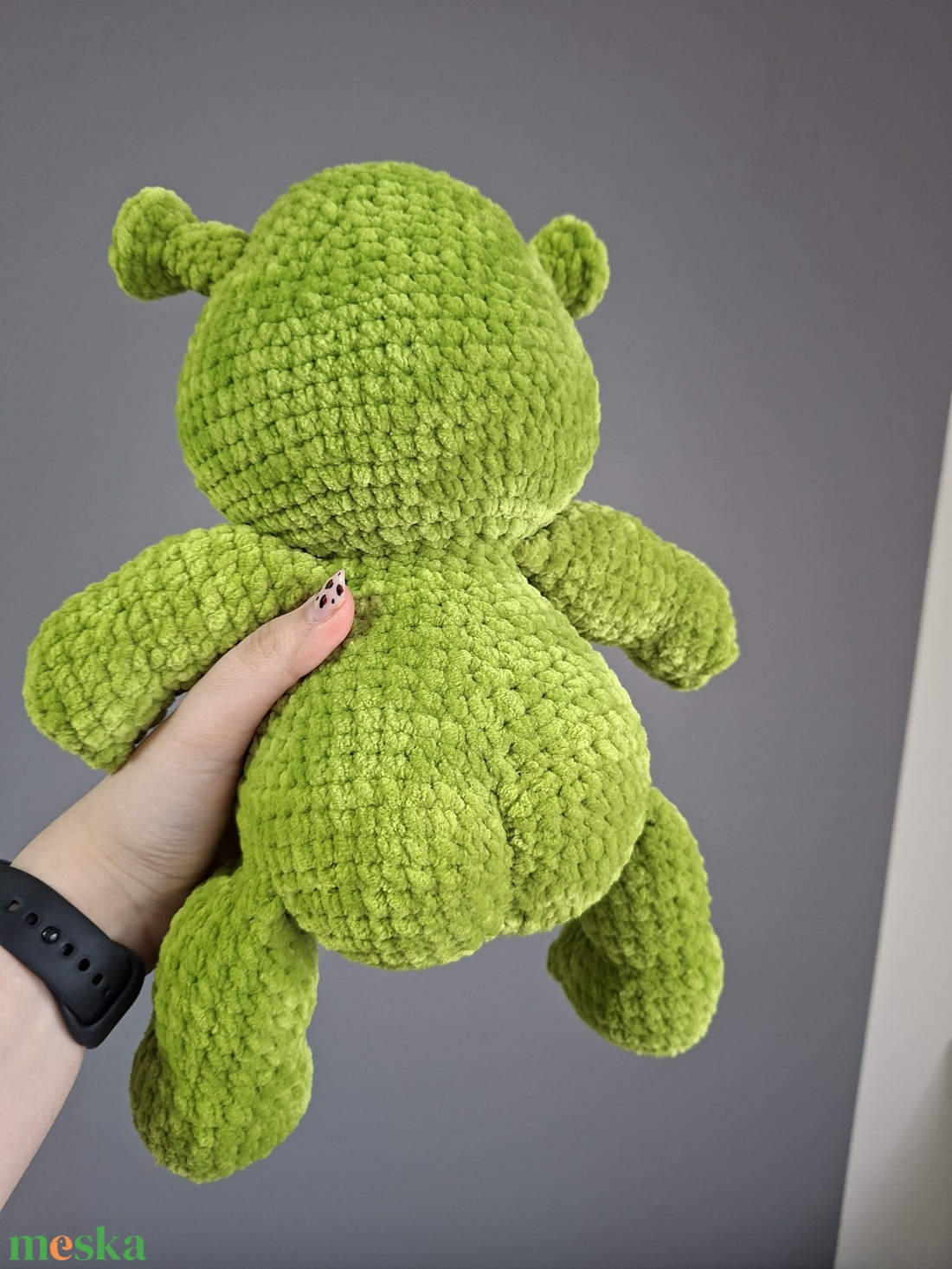 Bébi shrek - játék & sport - plüssállat & játékfigura - szörnyike - Meska.hu