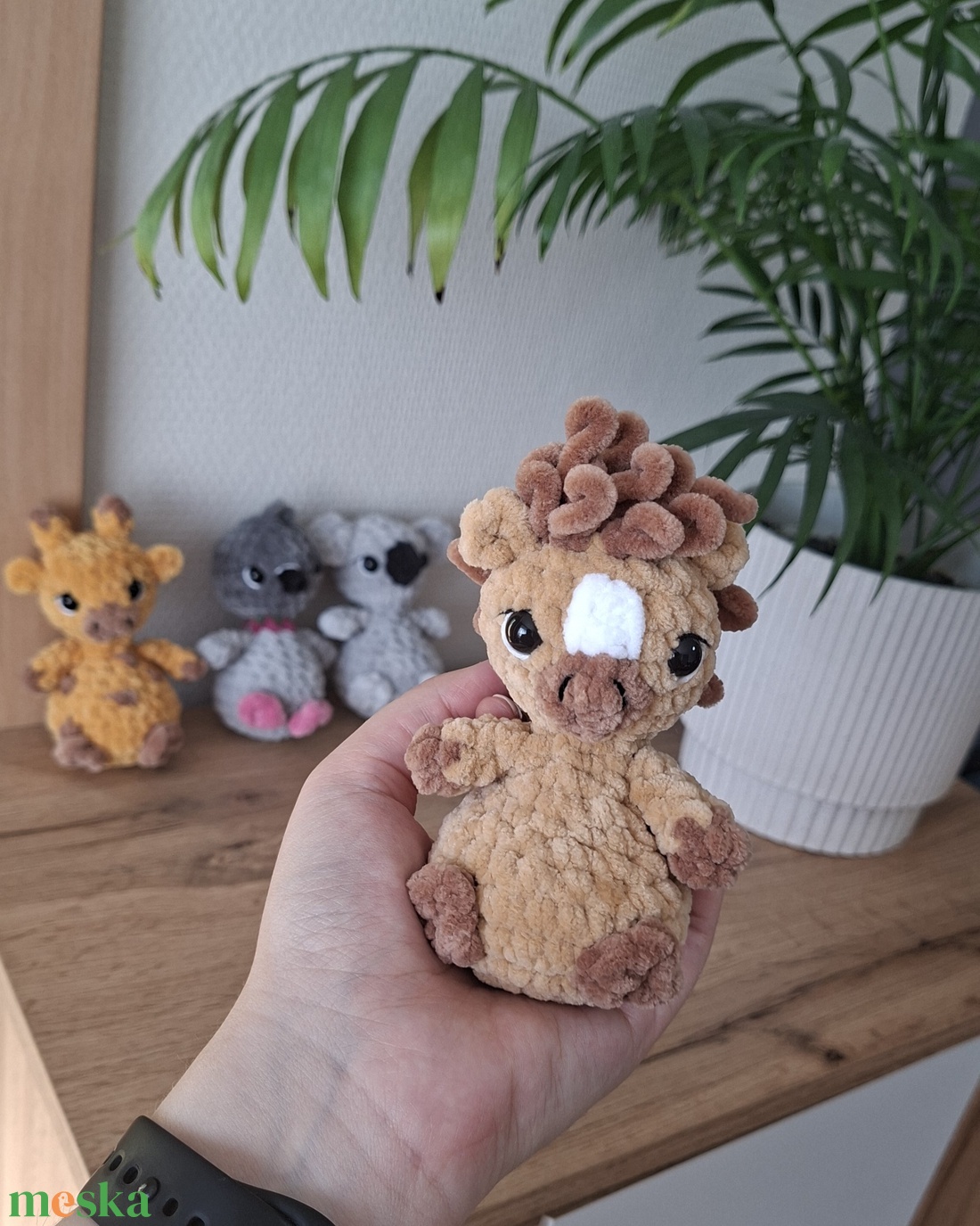 Baba zsiráf, koala, ló, galamb - játék & sport - plüssállat & játékfigura - más figura - Meska.hu