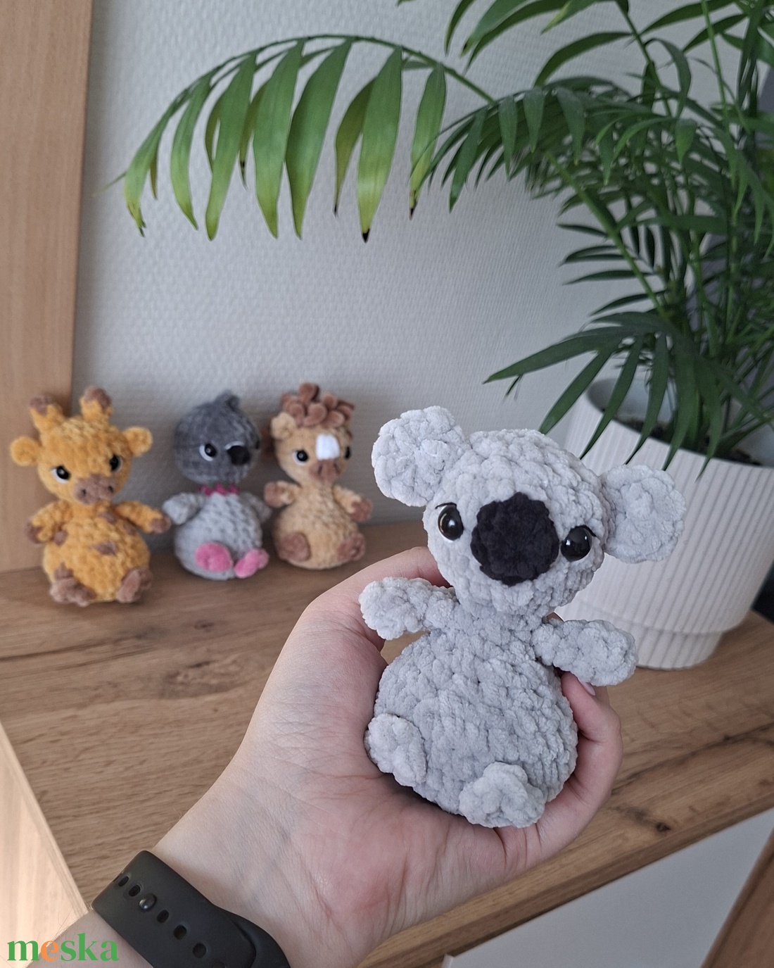 Baba zsiráf, koala, ló, galamb - játék & sport - plüssállat & játékfigura - más figura - Meska.hu