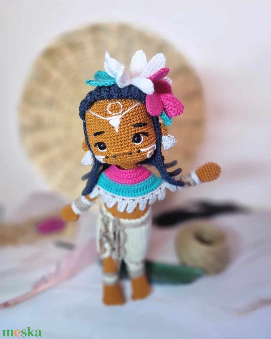 Horgolt baba, horgolás, amigurumi, Kézműves baba, Indián baba, egyedi baba, öltöztethető baba, tradicionális baba - játék & sport - baba & babaház - baba - Meska.hu Horgolt baba, horgolás, amigurumi, Kézműves baba, Indián baba, egyedi baba, öltöztethető baba, tradicionális baba - játék & sport - baba & babaház - baba - Meska.hu