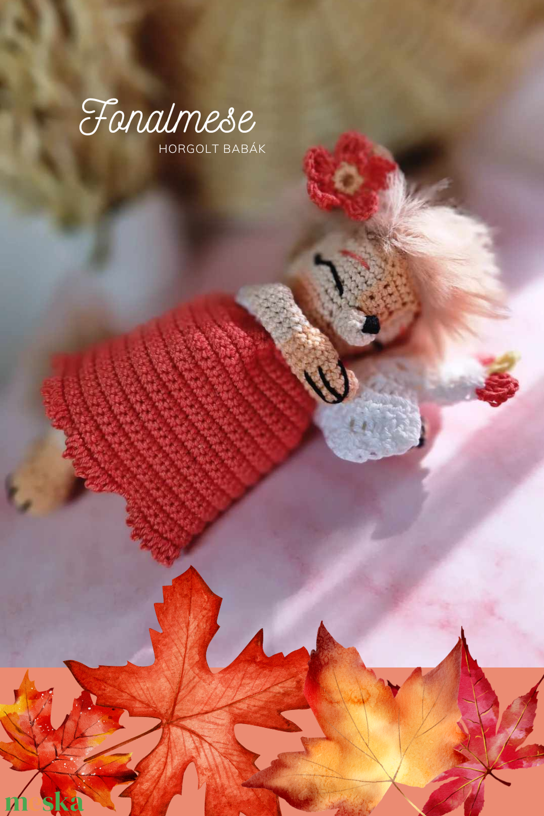 Horgolt baba, horgolás, amigurumi, róka, kézműves játék - játék & sport - baba & babaház - baba - Meska.hu Horgolt baba, horgolás, amigurumi, róka, kézműves játék - játék & sport - baba & babaház - baba - Meska.hu