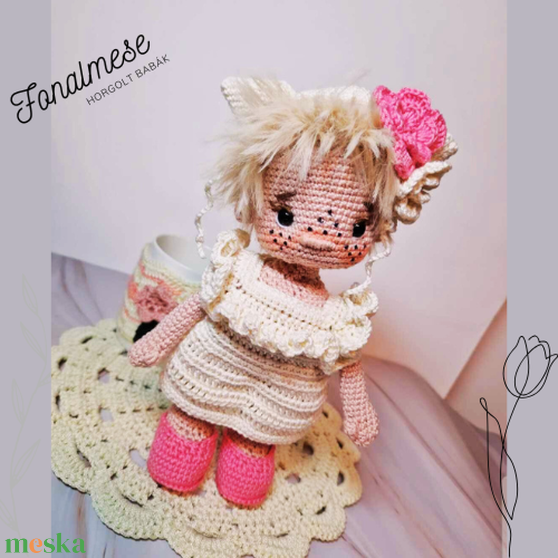 Horgolt baba, horgolás, amigurumi - játék & sport - baba & babaház - baba - Meska.hu Horgolt baba, horgolás, amigurumi - játék & sport - baba & babaház - baba - Meska.hu
