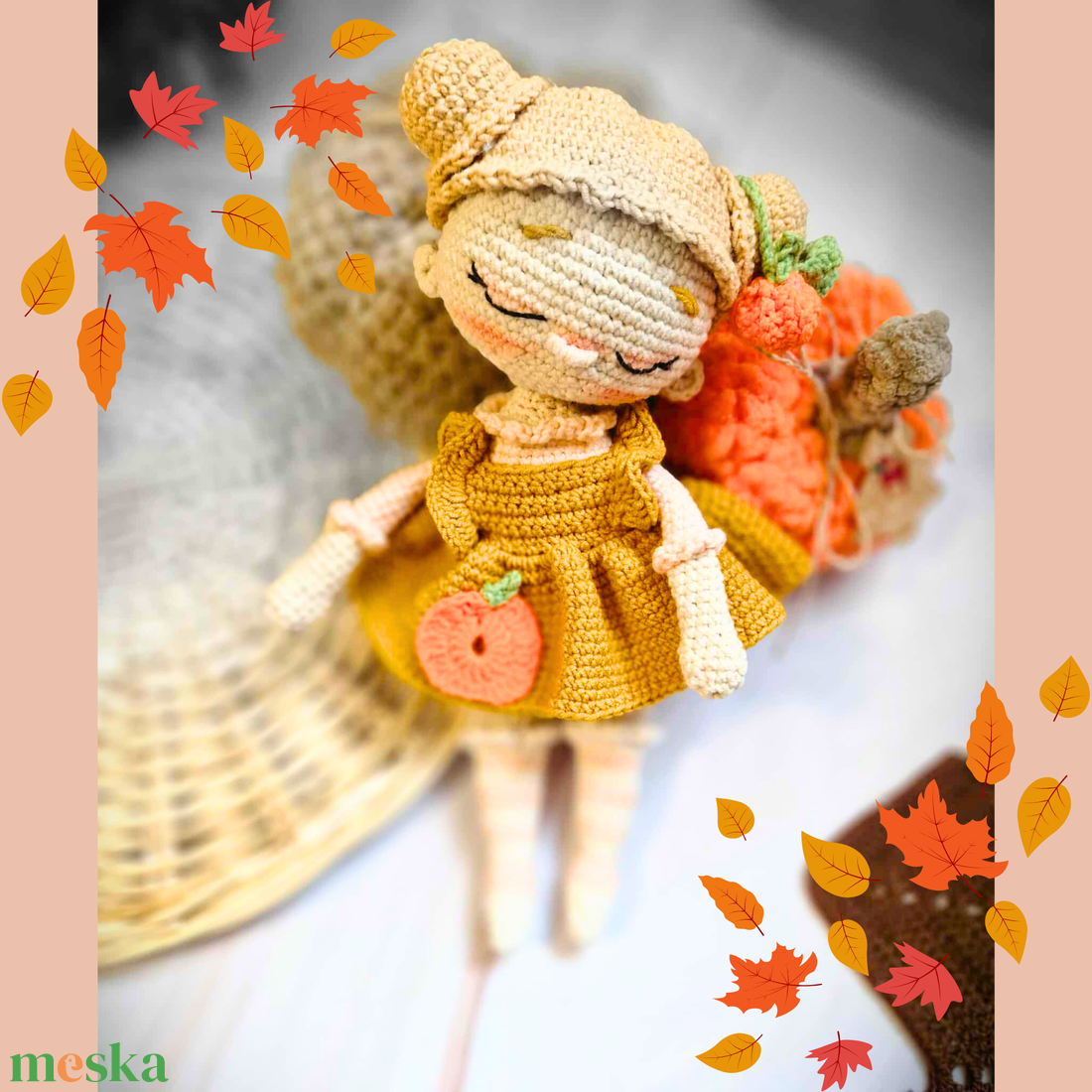 Horgolt baba, horgolás, amigurumi, Játszós baba - játék & sport - baba & babaház - baba - Meska.hu