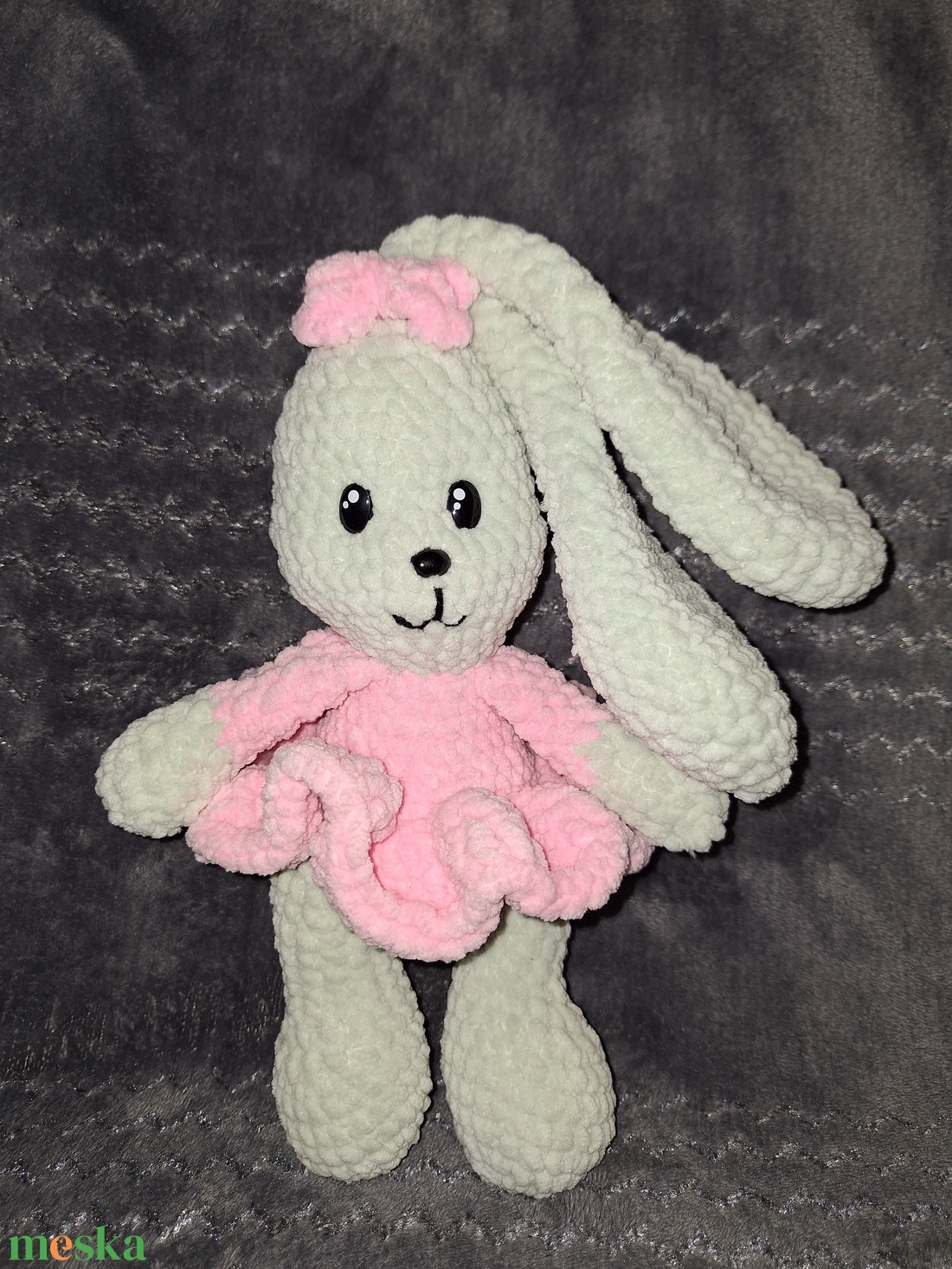 Páfrány az enyhén zöld nyuszilány - játék & sport - plüssállat & játékfigura - nyuszi - Meska.hu