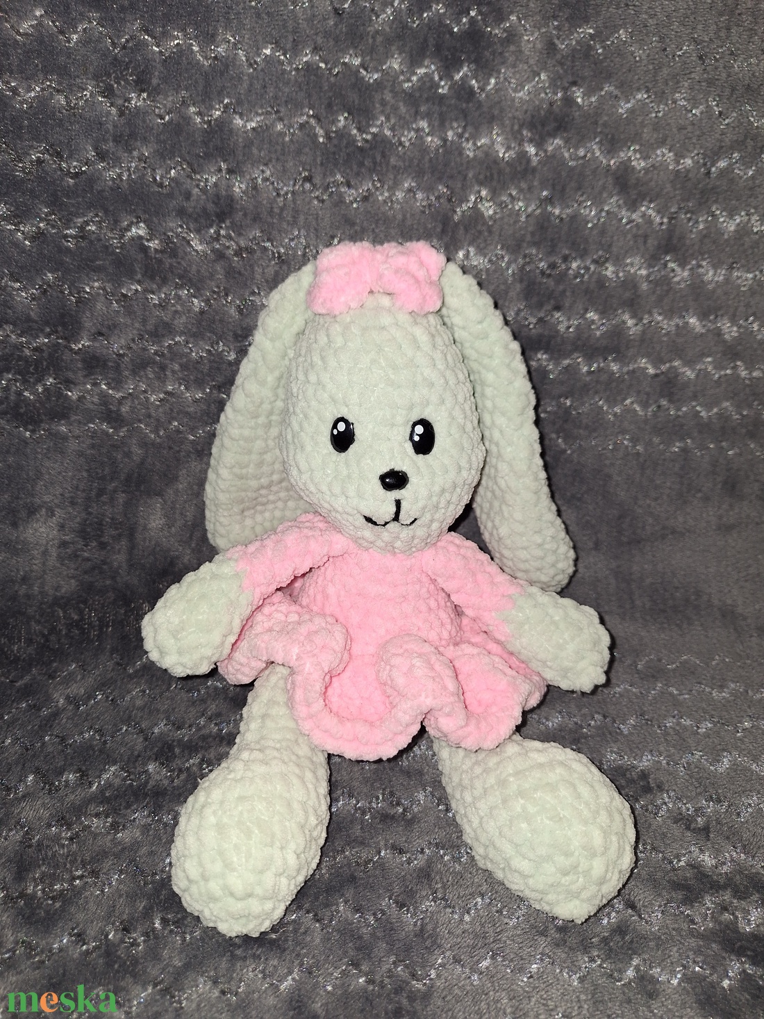 Páfrány az enyhén zöld nyuszilány - játék & sport - plüssállat & játékfigura - nyuszi - Meska.hu