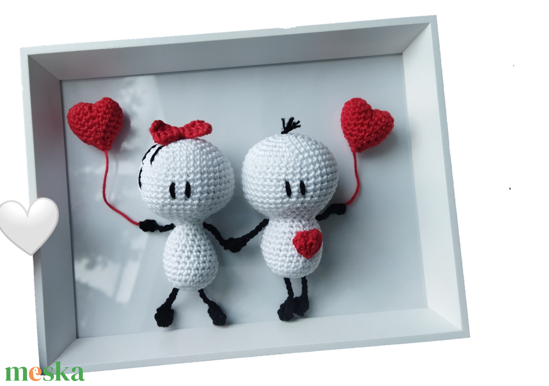 Szerelmespár  - otthon & életmód - dekoráció - kép & falikép - vászonkép - Meska.hu