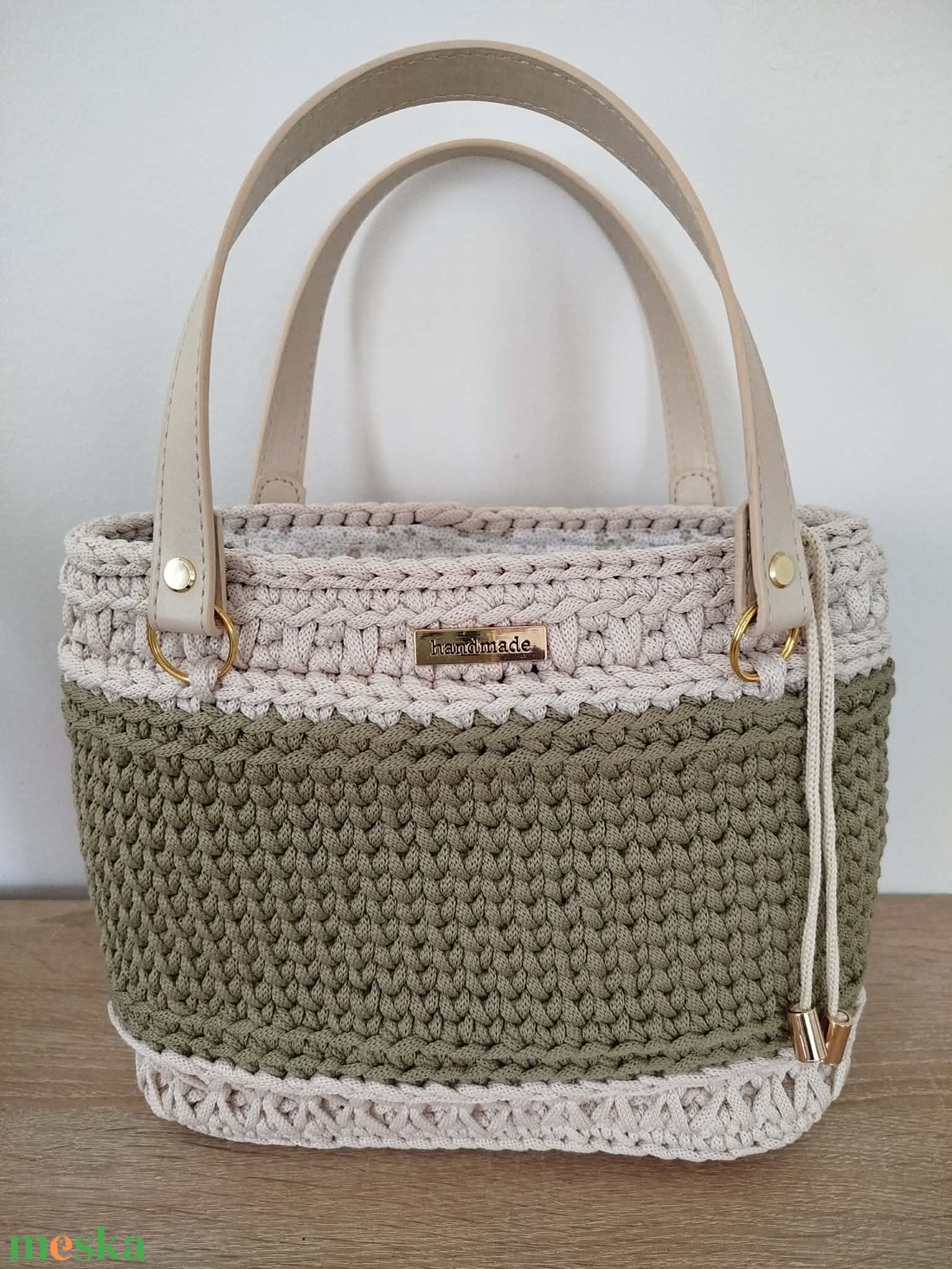 Egyedi horgolt kézi táska - táska & tok - kézitáska & válltáska - kézitáska - Meska.hu