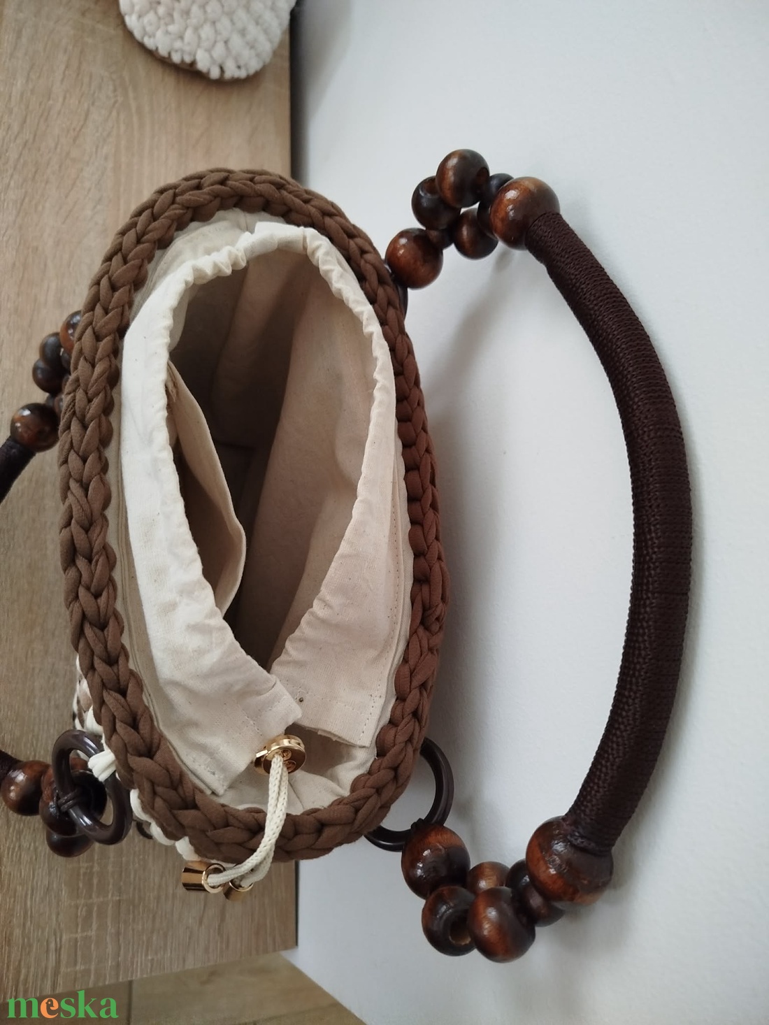 Egyedi horgolt kézi táska - táska & tok - kézitáska & válltáska - kézitáska - Meska.hu