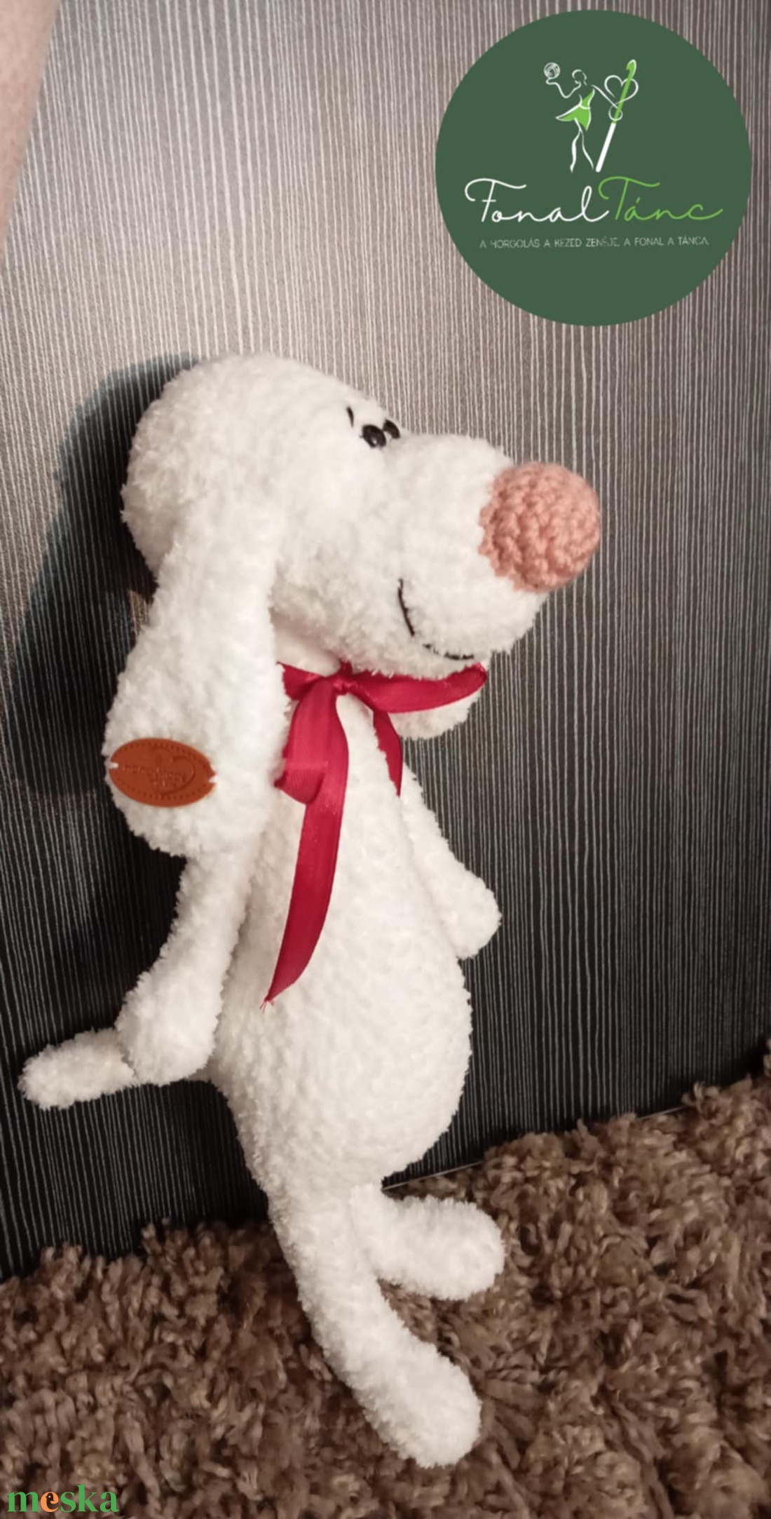 Horgolt kutyus - játék & sport - plüssállat & játékfigura - kutya - Meska.hu