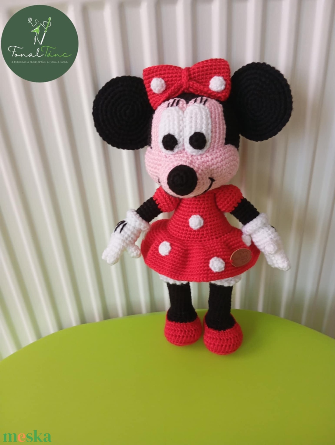 Minnie egér - játék & sport - plüssállat & játékfigura - egér - Meska.hu