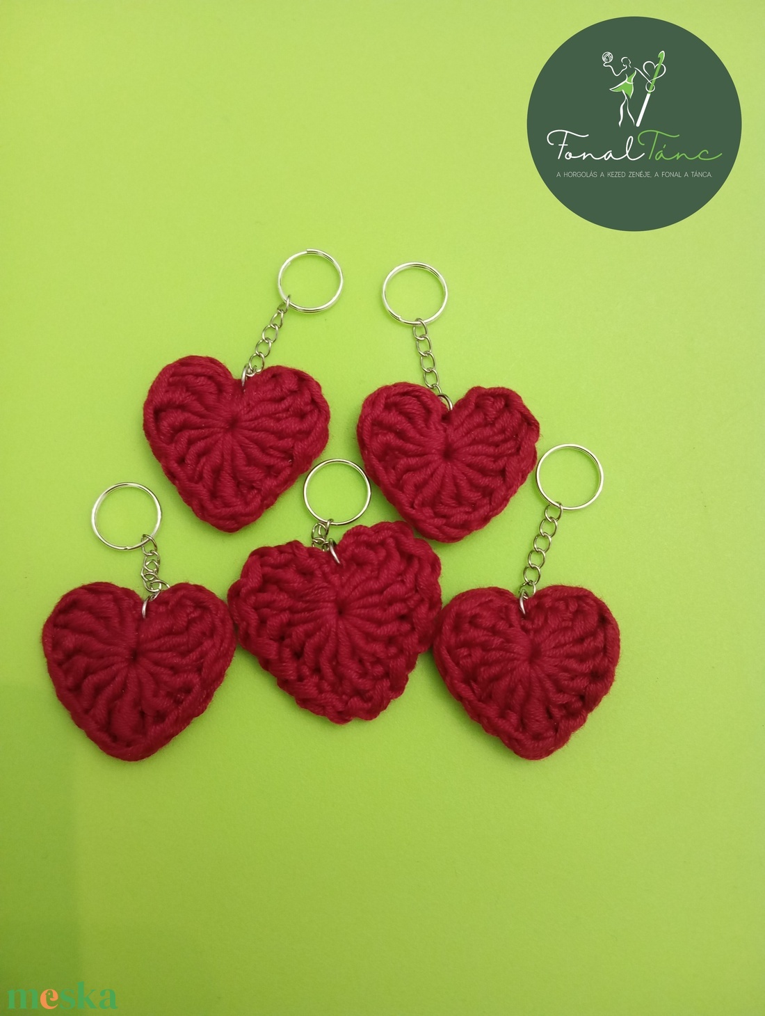 Valentin napi apró kedvesség  - táska & tok - kulcstartó & táskadísz - kulcstartó - Meska.hu