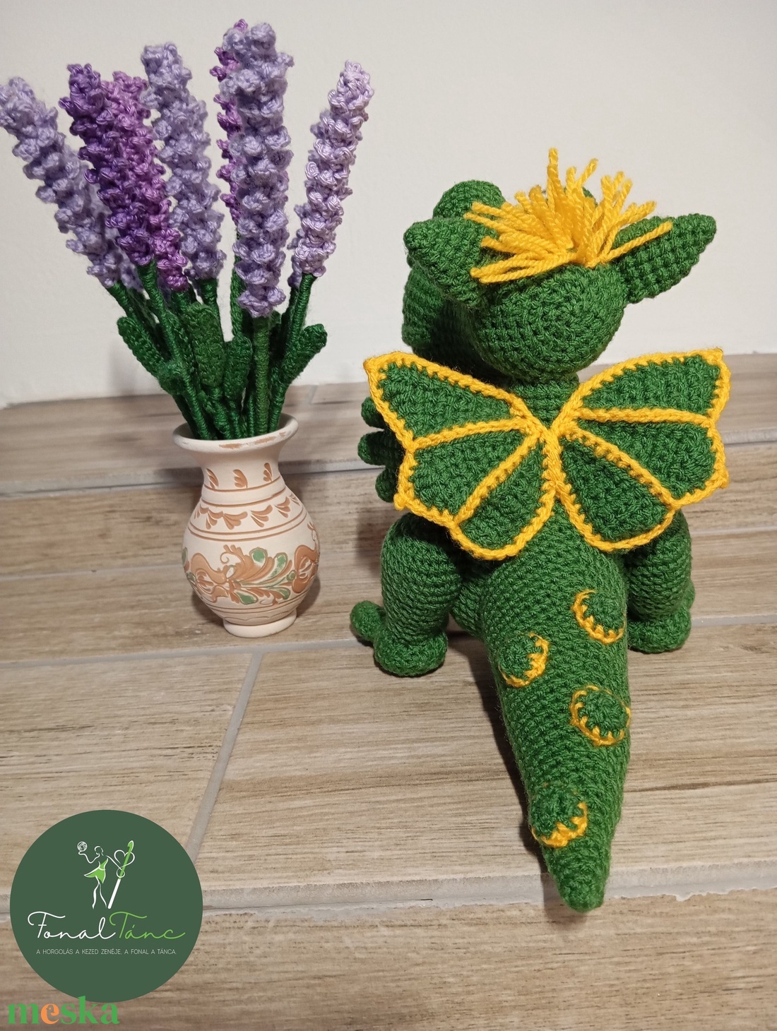 Süsü a sárkány - játék & sport - plüssállat & játékfigura - plüss sárkány - Meska.hu