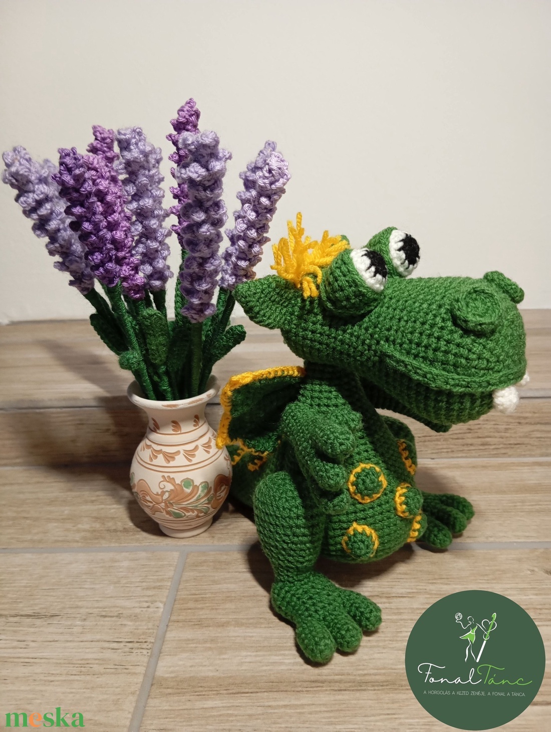 Süsü a sárkány - játék & sport - plüssállat & játékfigura - plüss sárkány - Meska.hu