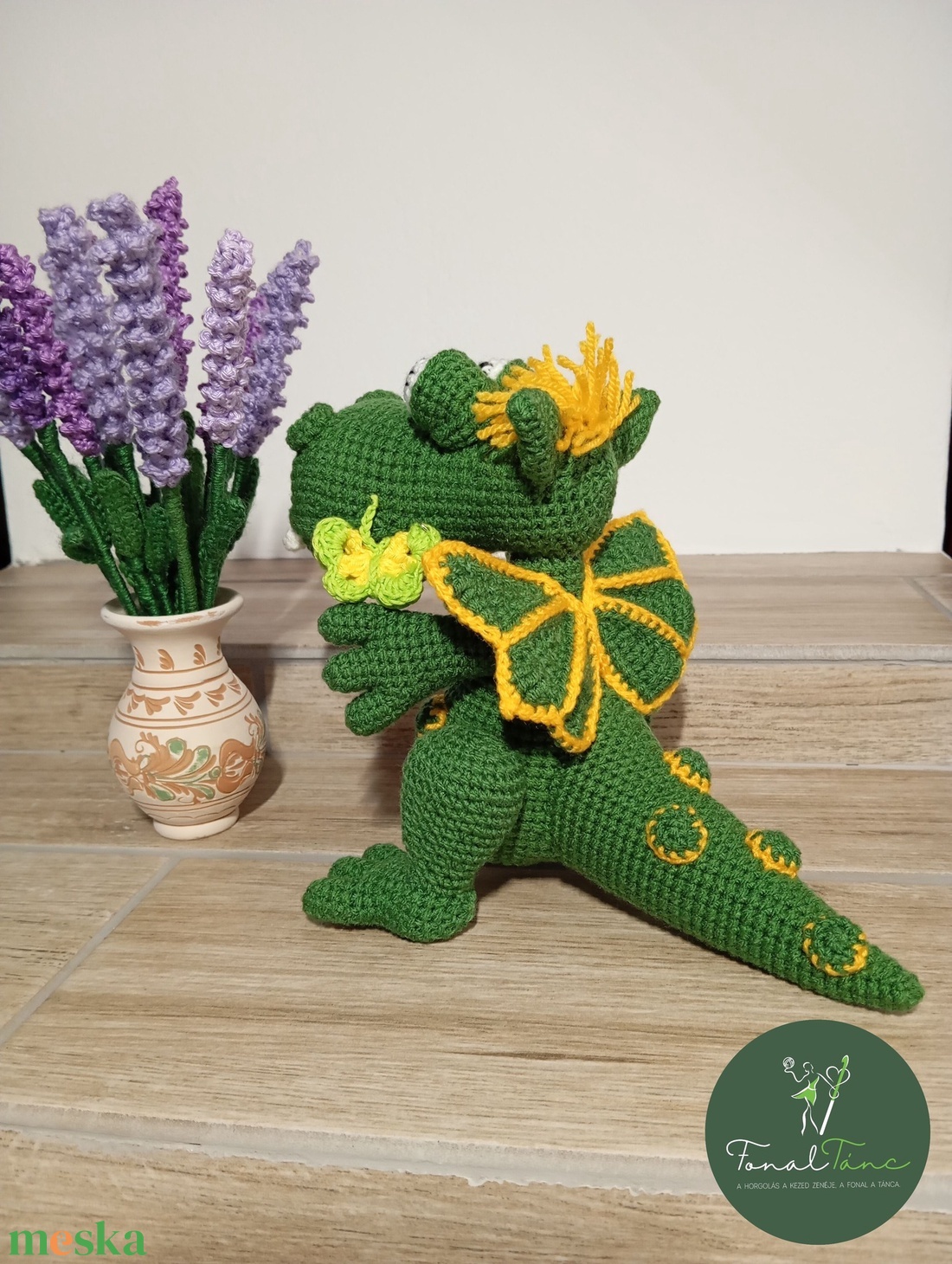 Süsü a sárkány - játék & sport - plüssállat & játékfigura - plüss sárkány - Meska.hu