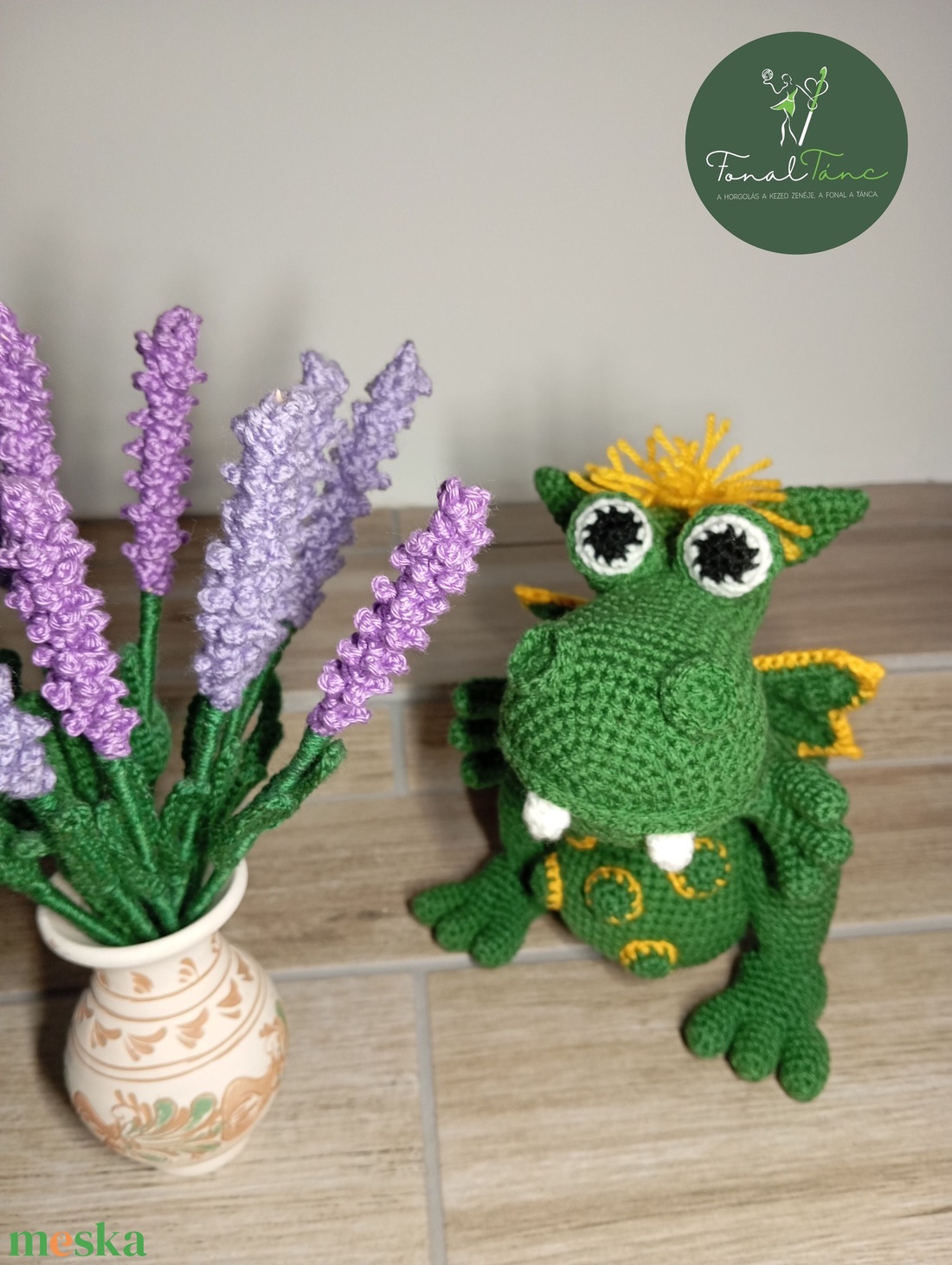 Süsü a sárkány - játék & sport - plüssállat & játékfigura - plüss sárkány - Meska.hu