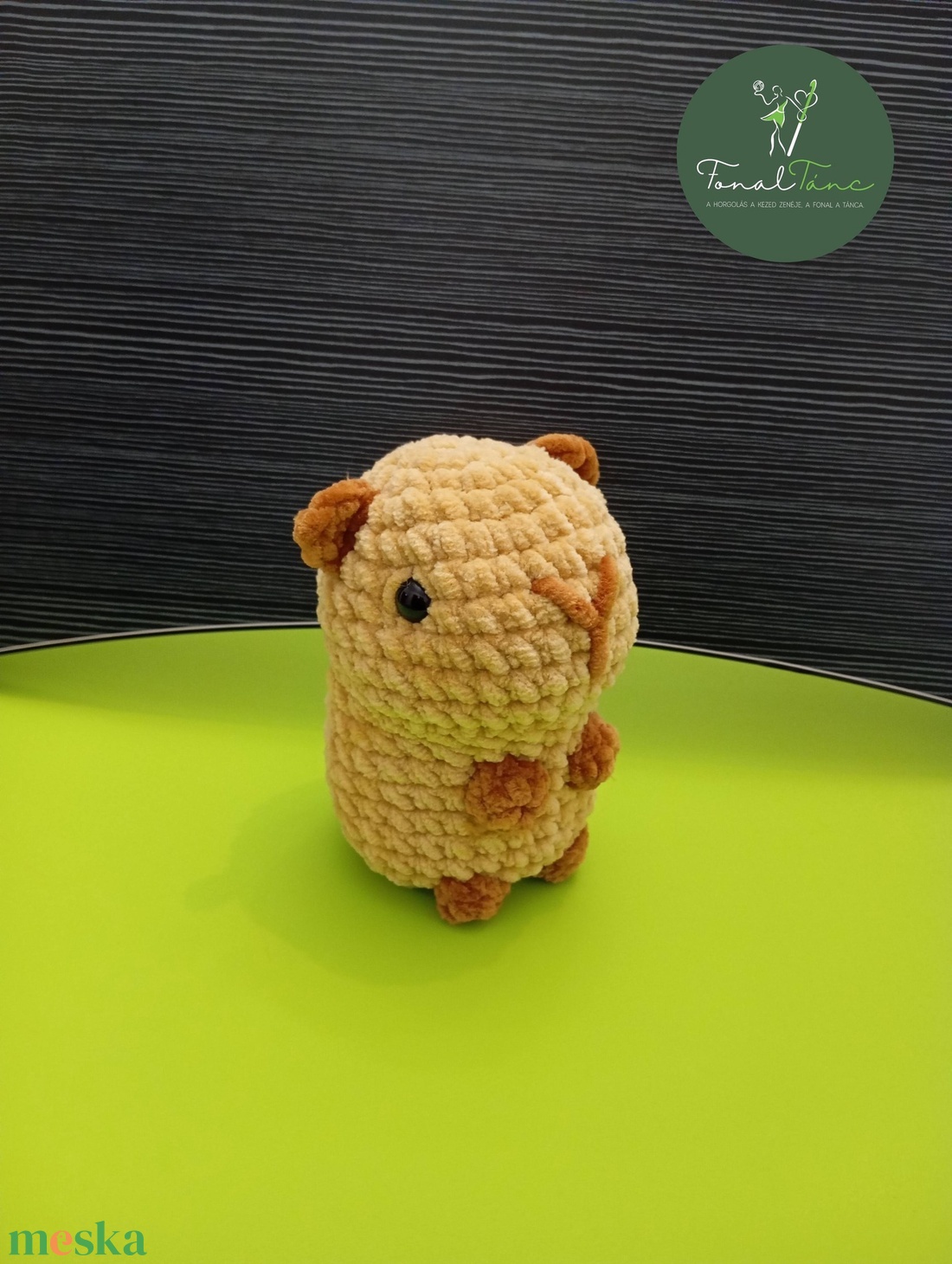 Kapibara plüss - játék & sport - plüssállat & játékfigura - kapibara - Meska.hu