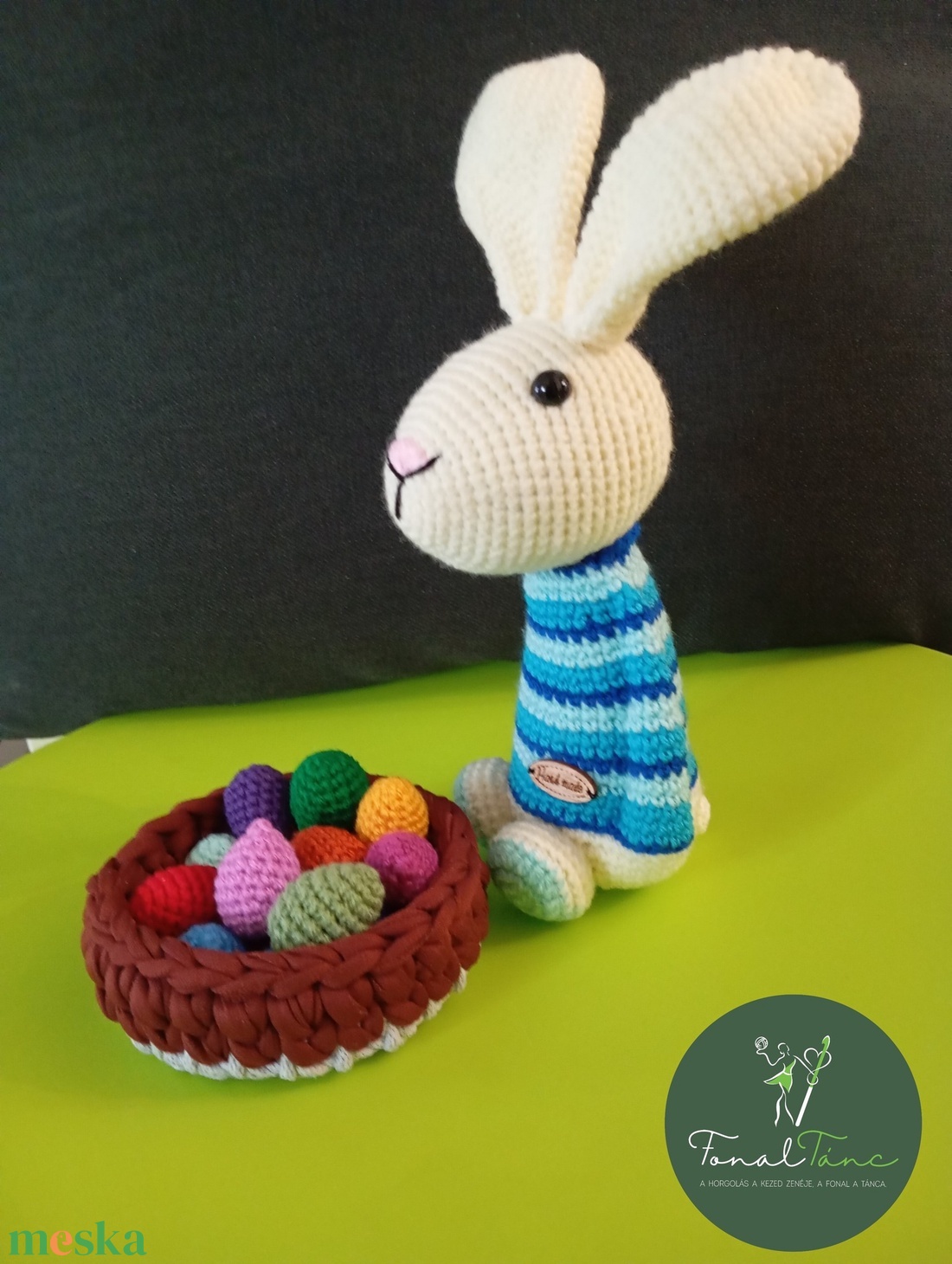 Húsvéti nyuszi - játék & sport - plüssállat & játékfigura - nyuszi - Meska.hu