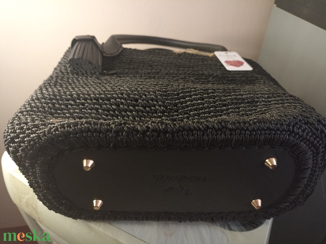 �benj�rat -táskarendező betéttel készült kézzel horgolt táska - táska & tok - kézitáska & válltáska - alkalmi táska - Meska.hu