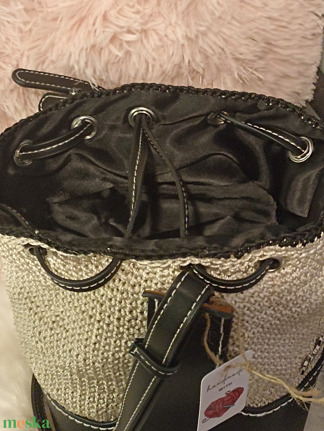 ��  �ben Harmónia Handmade Bag � kézzel horgolt táska � - táska & tok - kézitáska & válltáska - kézitáska - Meska.hu