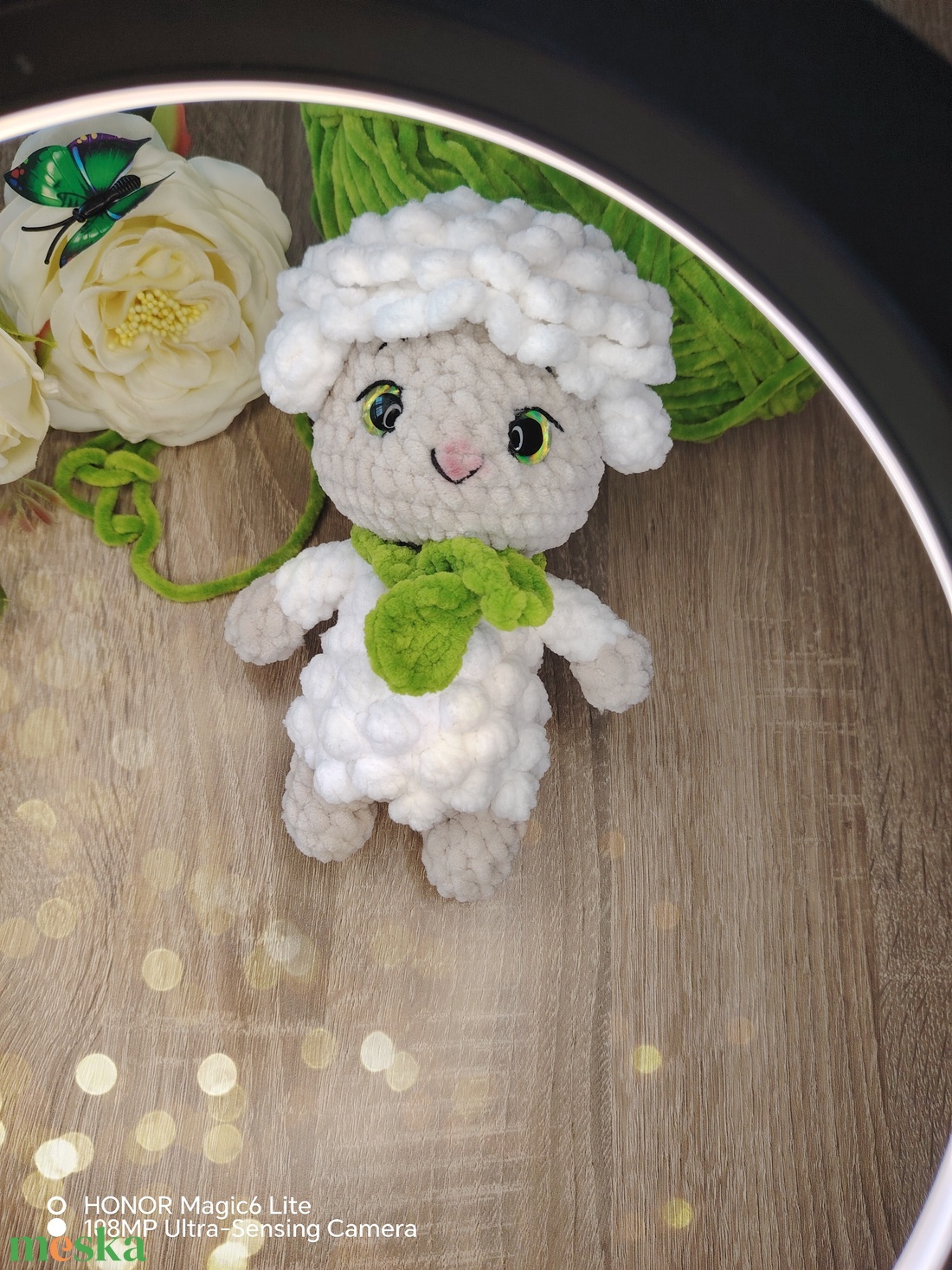 Horgolt bárány  - játék & sport - plüssállat & játékfigura - más figura - Meska.hu