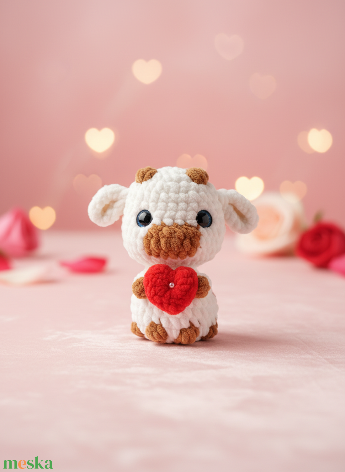 Valentin boci  - játék & sport - plüssállat & játékfigura - boci, tehén - Meska.hu