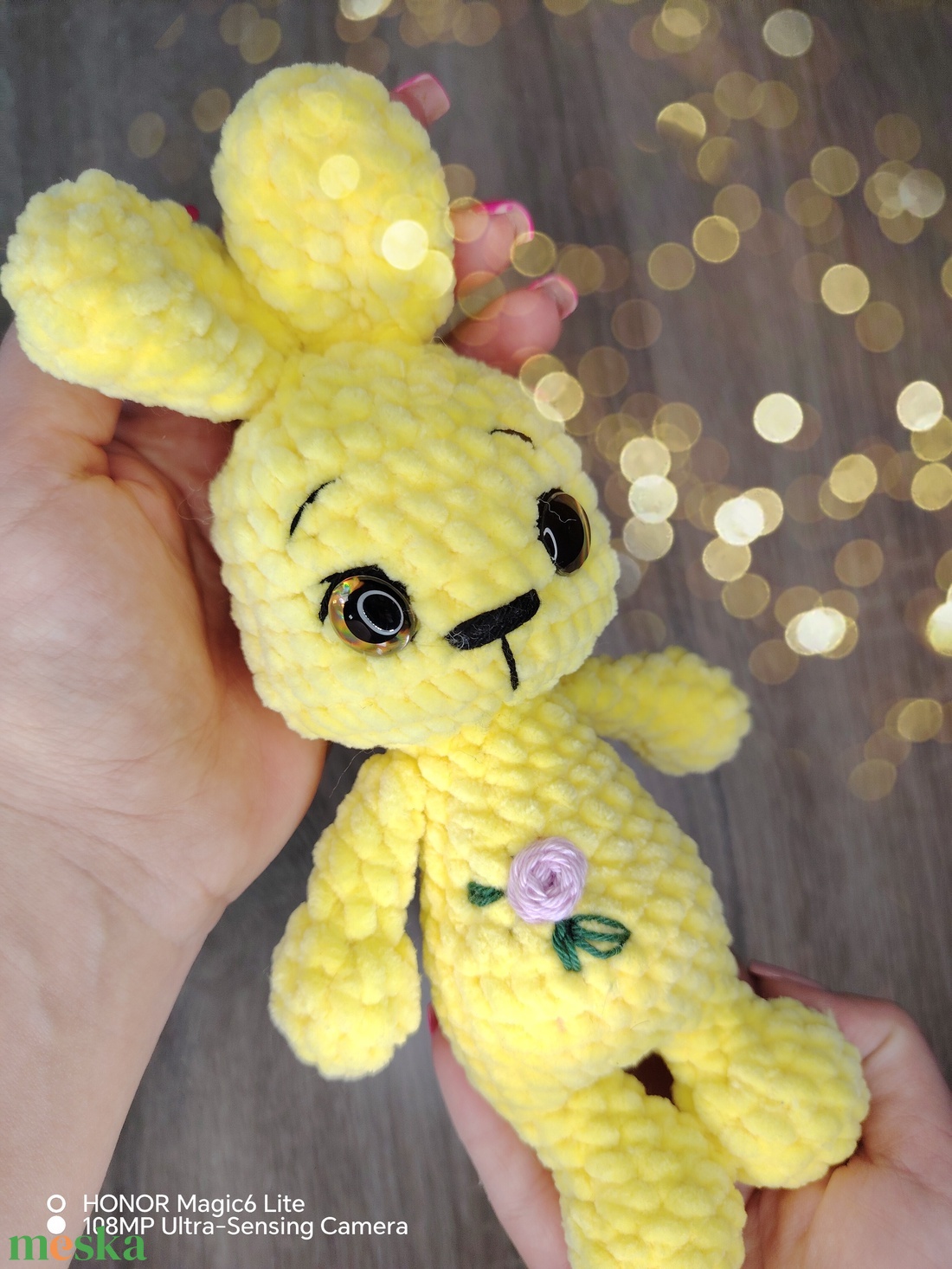 Pocket nyuszi  - játék & sport - plüssállat & játékfigura - nyuszi - Meska.hu